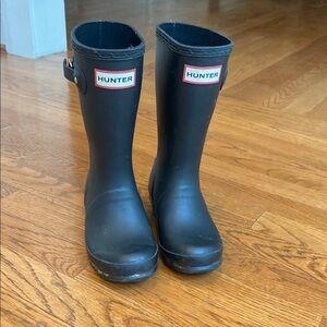 Hunter Black Rain Boots
